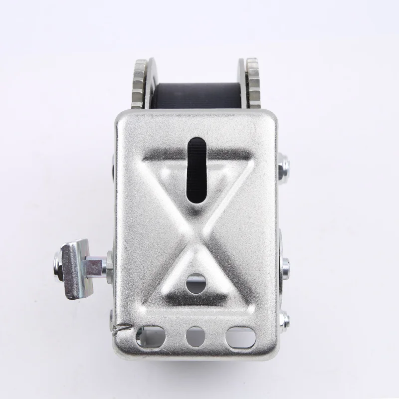 Handwinde 2000LBS8M PolyestergurtbandAnhängerwindeDoppeltahnMotorboot, Gummiboot, Anhängerwinde