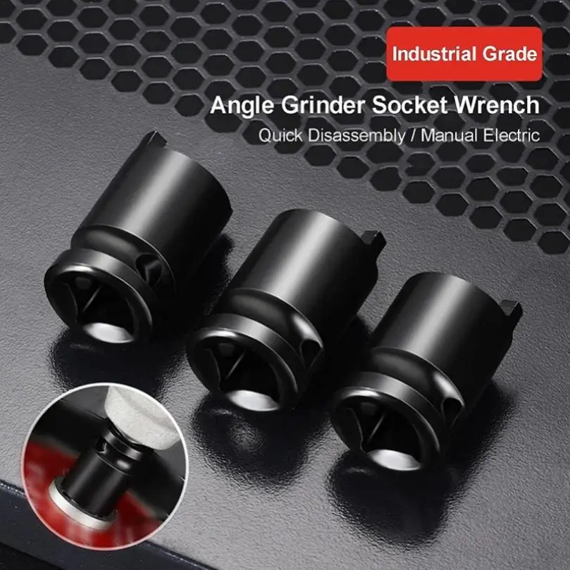 Double Cusp Angle Grinder Socket Wrench for Removal Angle Grinder Pressure Plate Suitable for Use with Type 100 Angle