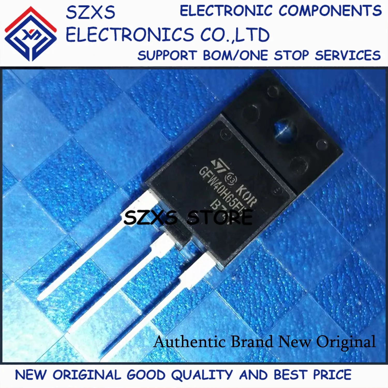New Original 10Pcs STGFW40H65FB GFW40H65FB TO-3PF 650V 40A IGBT Field Effect Transistor In Stock Good Quality