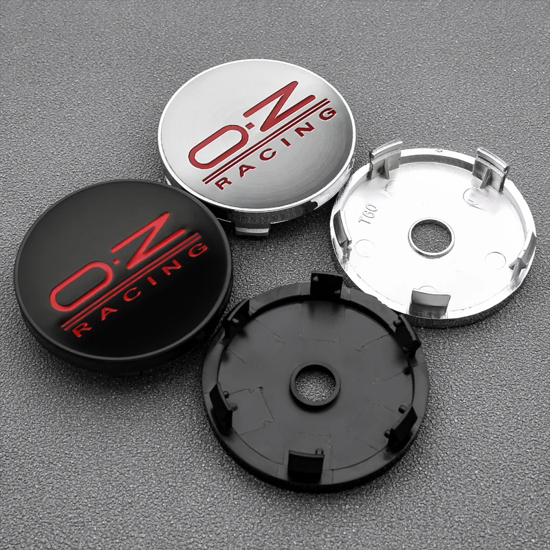 4pcs OZ Racing Car Wheel Center Cover Hub Cap OZ Emblem Badge Logo Wheel Center Cap Stickers Modification Tools Auto Accessories