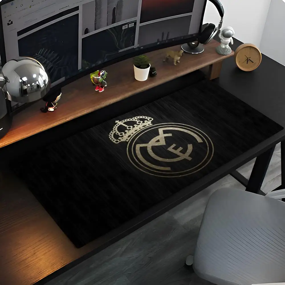 Real-F-C-MadridE-s-Tapis de souris, tapis de jeu Anime, tapis de bureau d'ordinateur HD, tapis de bureau, tapis de joueur, tapis de bureau souple pour ordinateur portable, CS LOL, média