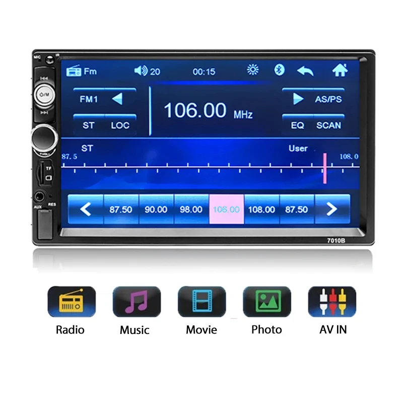 Autoradio MP5 Car Radio 2din 7