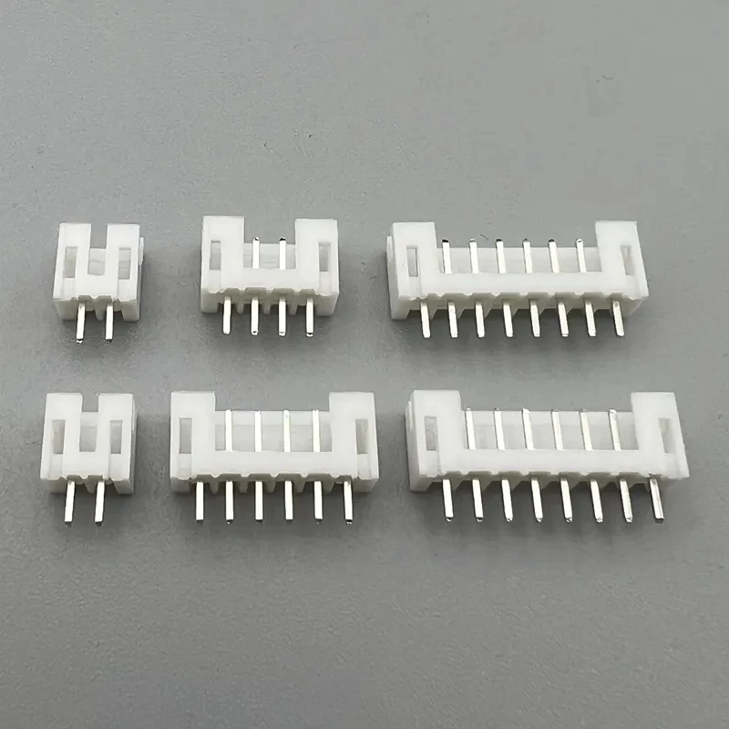 50pcs JST PH 2.0 2P 3P 4P 5P 6P 7P 8P 9P 10P 11P 12 pin Header 2.0mm male material PH2.0 2mm Connectors Leads PH-A straight pins