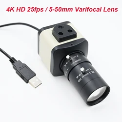 GXIVISION 4K high-definition USB driver free plug and play IMX415 3840x2160 machine vision 5-50mm/2.8-12mm CS lens camera