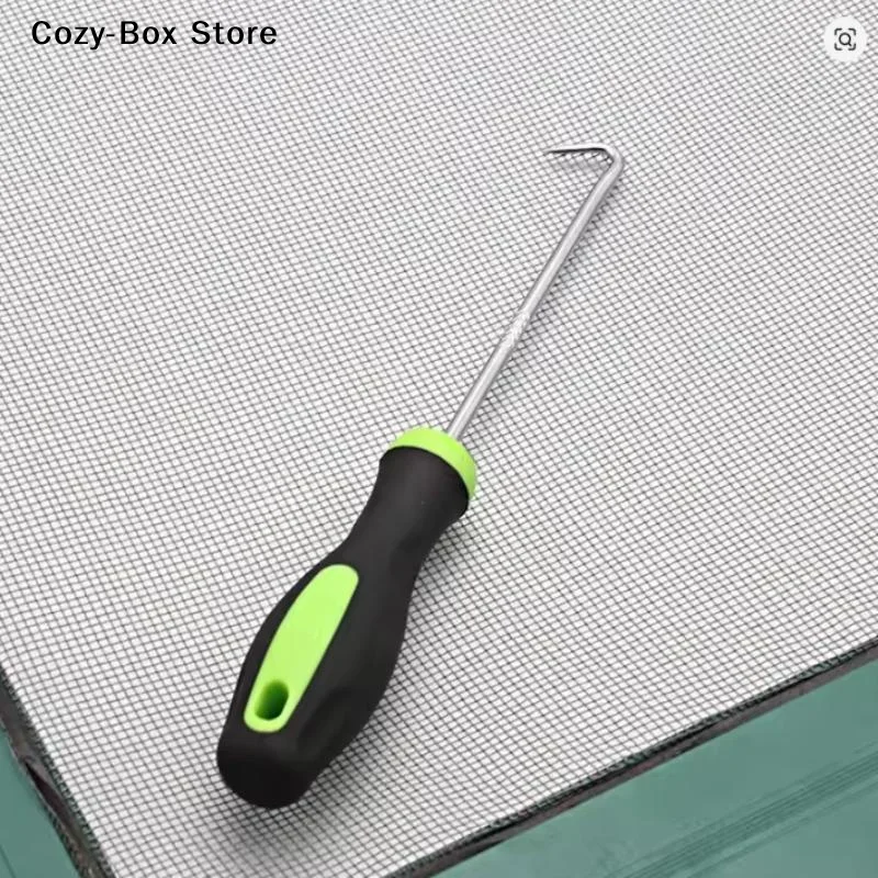 [ZY]1Pc Heavy-Duty U-Shaped Metal Hook Lawn Loosening Tool Perfect For Weeding And Soil Removal Sturdy Construction[ZY]