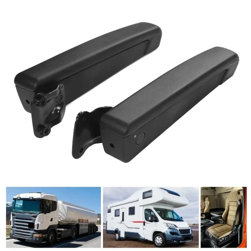 Universal Modified Armrest, Car Seat Shock-Absorbing Elbow Support Height Increasing Accessory, Truck/RV Driver Seat Flip Handle