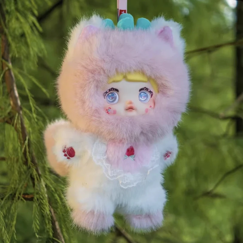 

Nommi Genuine In Stock Collectible Blind Box Fruit Fun Series Cute Vinyl Face Plush Pendant Keychain Full Case 6pcs
