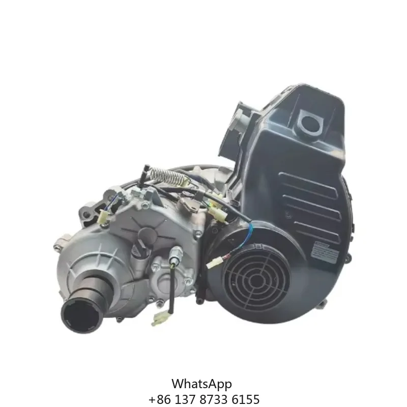 Peças sobressalentes para motocicleta triciclo, motor refrigerado a ar completo para zongshen ib200 re4s 200cc, partida elétrica de 4 tempos