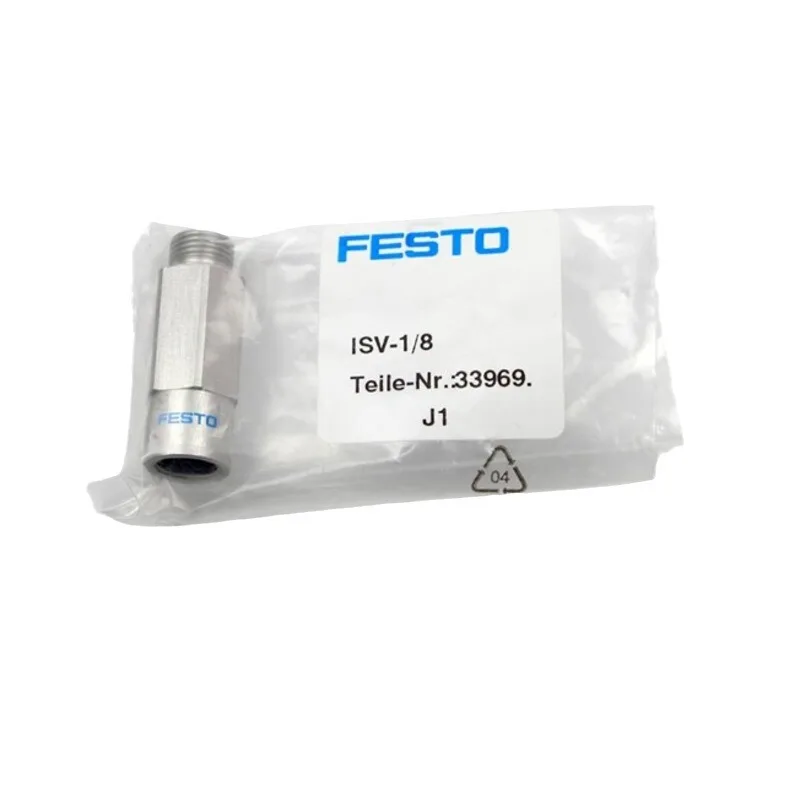 أجزاء لصمام أمان الفراغ فيستو ISV-3/8-1/8-1/4-M5-M4 33971 33969 33970