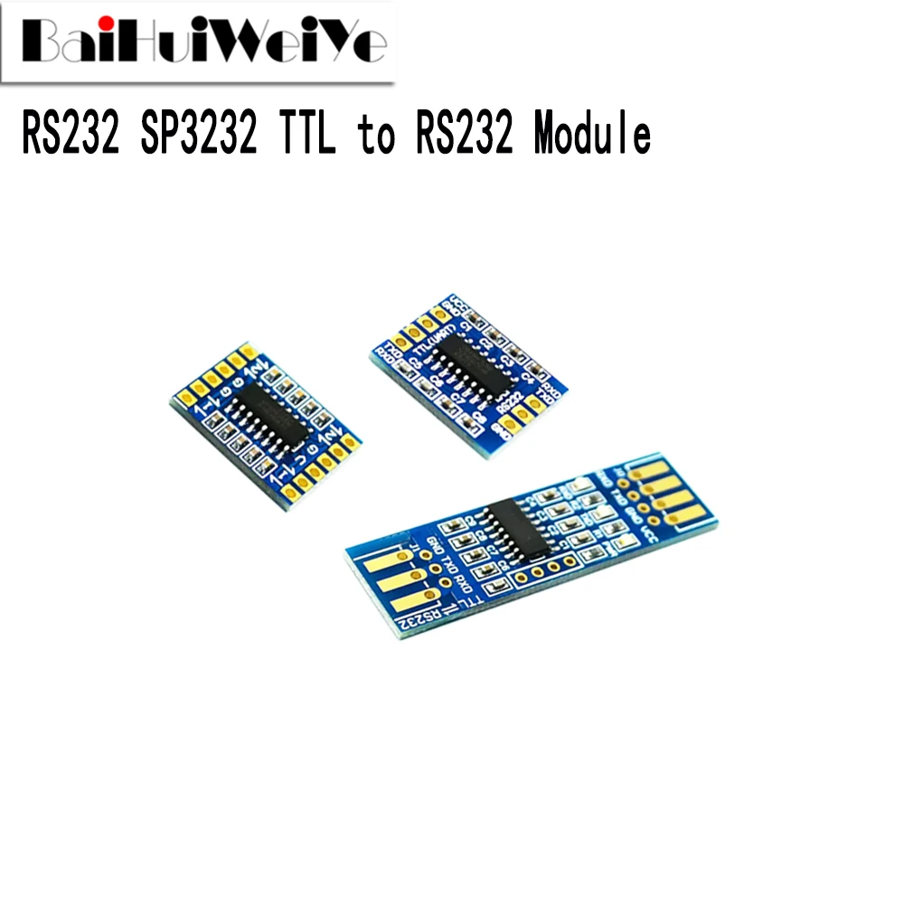 Модуль RS232 SP3232 TTL на RS232, модуль последовательного порта TTL