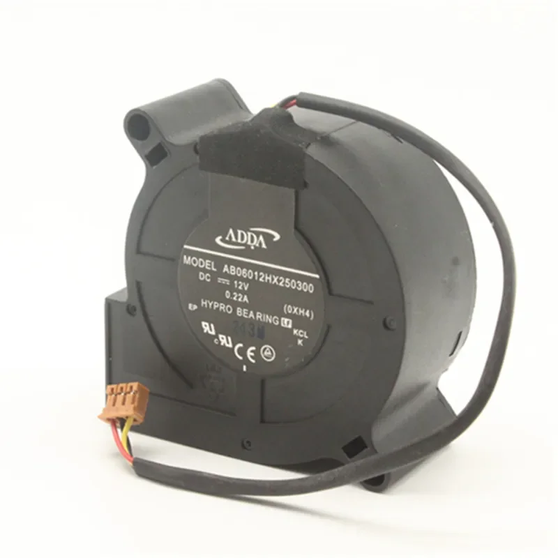 

Для ADDA AB06012HX 250300 DC 12 В 0,22 А 4500 об/мин Hypro подшипник 6 см 6025 60x60x25 мм проектор MX703 турбовентилятор охлаждения