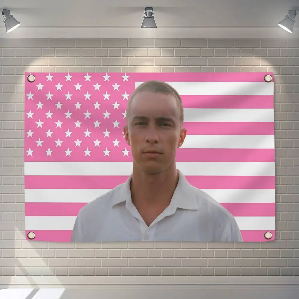 Hot Actor D-Drews Starkey America 150x200cm 60x90cm Flag Decoration Outdoor Picnic Party Home Camping Party Art Hanging Banner