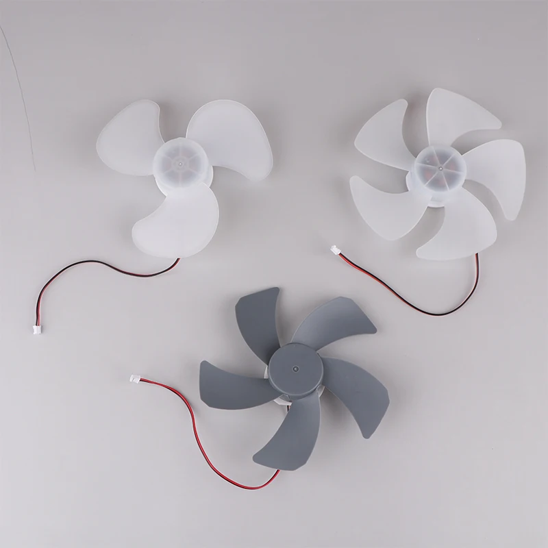 6Inch USB Motor 3/5 Blades Brushless Fan Motor DC5V-9V Fan Motor Desktop Fan Core With Fan Blades High Air Volume