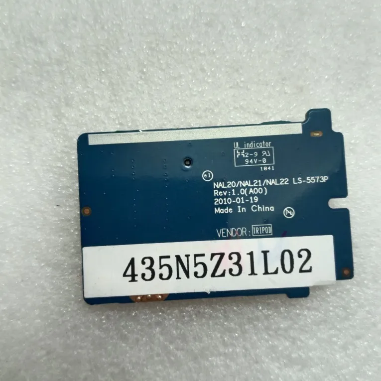 New SD Card Reader Board NAL20 LS‑5573P for Dell Precision M4500 Memory Card Daughterboard