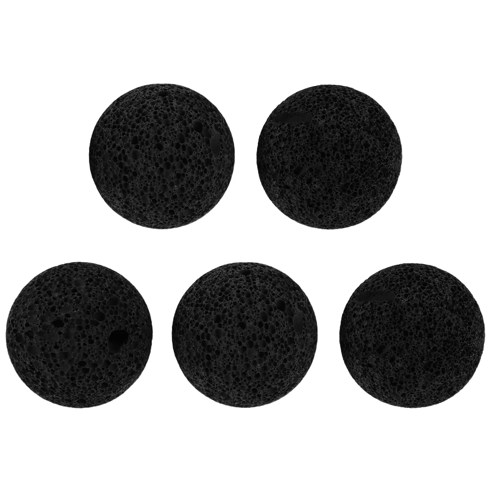 

5 Pcs Volcanic Rock Stones Pond Aquarium Gravel Fish Tank Decor Terrarium Landscaping Natural Gardening