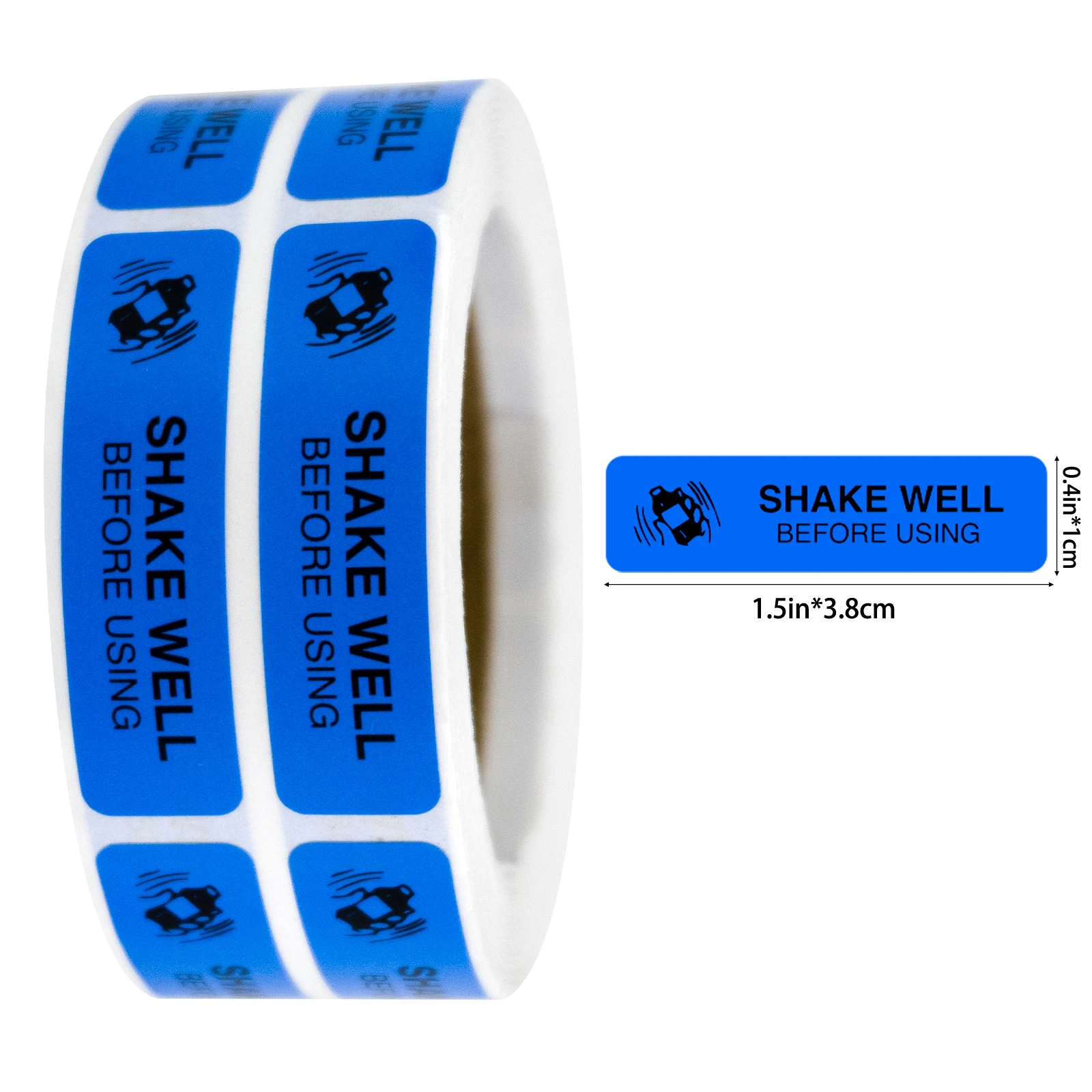 500Pcs-0.4*1.5In/1*3.8Cm Product and Medication Usage Instruction Label Stickers, Label Stickers Indicating 