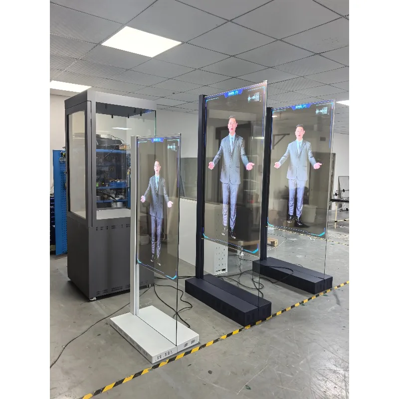 Digital Signage Display Screen Organic Light-emitting Diode Floor Standing Digital Signage for Hotel Lobby Retail Advertising