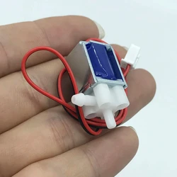 DC 5V 6V Electric Mini N/C Solenoid Valve Water/Air Gas Release Exhaust Mini 2 Position 2 Way Electromagnetic Valve for Air Pump