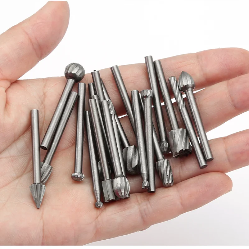 Houtwerk Multi Tool Burr Routing Router Boor Frees Frees Frees Schacht Vijl Roterende Houtsnijwerk Rasp