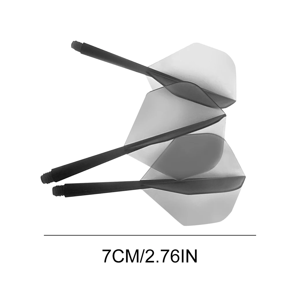 3 قطعة رحلات رمي السهام المتكاملة والأعمدة المضادة للسقوط المهنية السهام البلاستيكية المتكاملة دارت رمح والرحلات الجوية دارت الملحقات