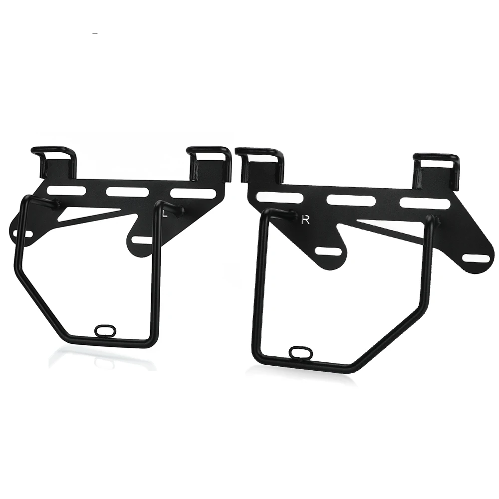 For Kawasaki W400 W650 W800 VN250 XL883L XL1200NS Rebel 250/300/500/1100 Motorcycle Left and Right Luggage Side Rails Bracket