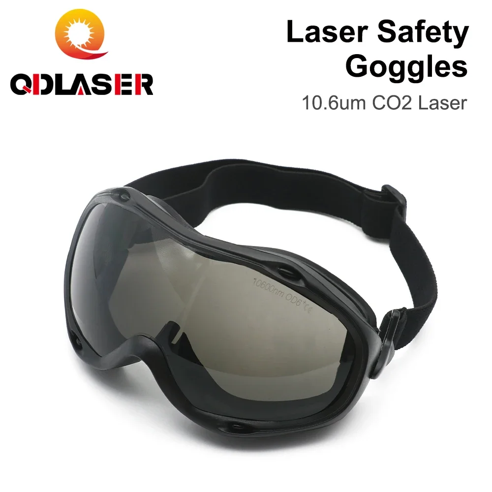 

QDLASER 10600nm Co2 Fiber Laser Safety Goggles Type F OD6+ 10.6um protective glasses Protective shield glasses for Co2 machines