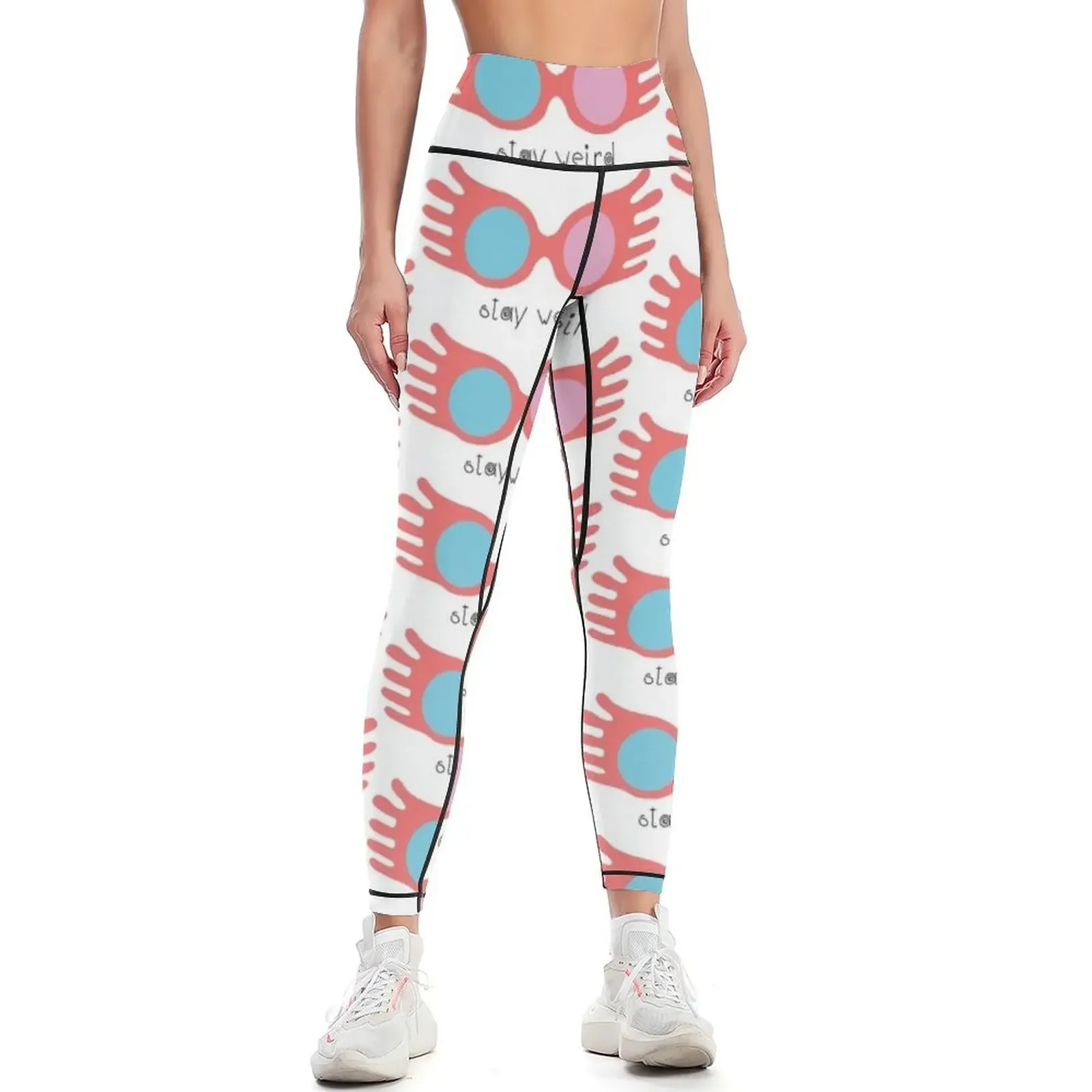 

stay weird Leggings for physical sportswear gym sports for gym Sweatpants Womens Leggings