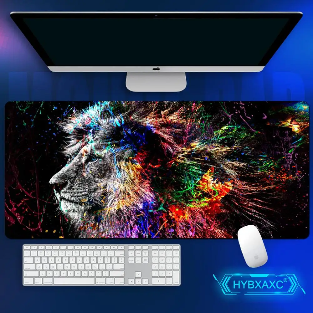 

Коврик для животных, граффити, лев, леопард, крутой дизайн, коврик для мыши, ноутбук, компьютер, игровая клавиатура, коврик для мыши, большой коврик для мыши Xxl, настольный коврик