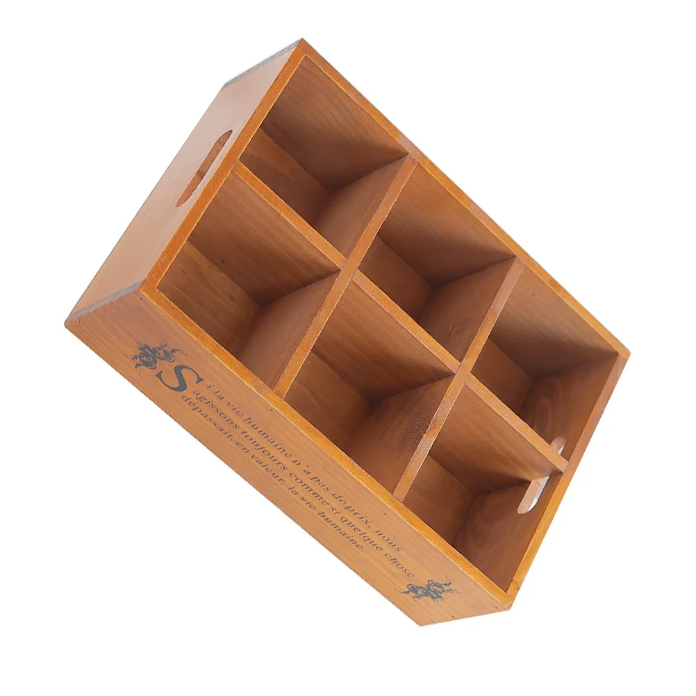 Retro Storage Box For Bedroom Hotel Decor Natural Style Desktop Organizer Container Sundries Storage Box Home Use