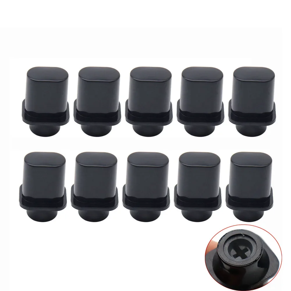 

10pcs Guitar Selector Cap 3/5 Way Toggle Hat Plastic Guitar Cap for Electric Guitar Switch