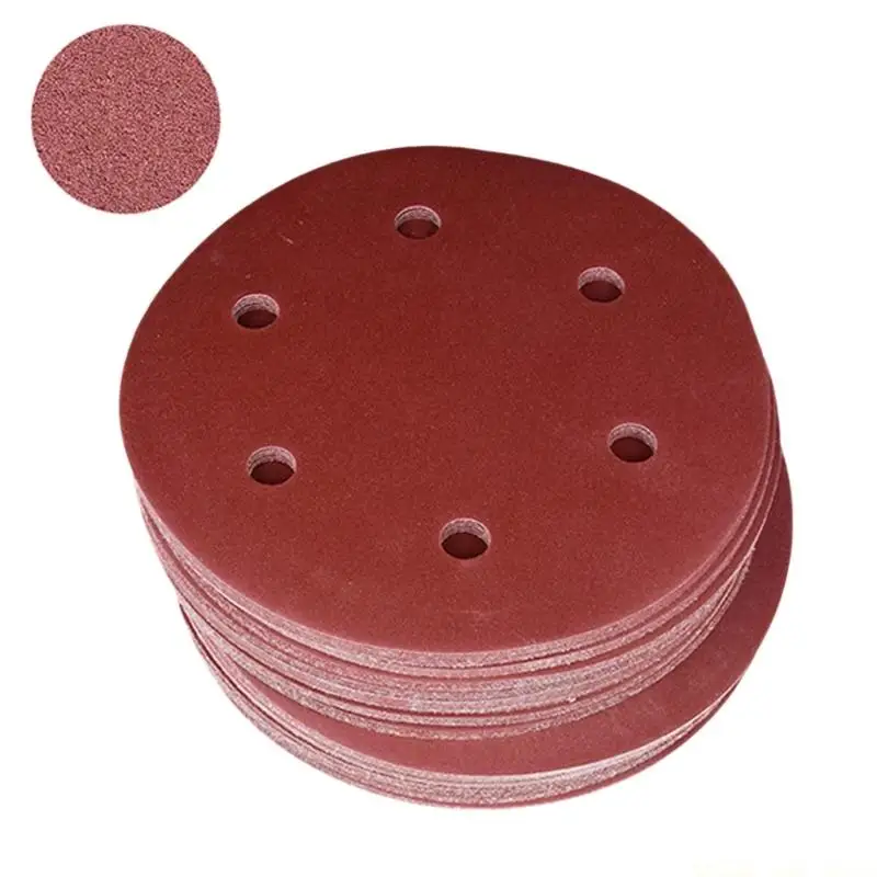 A2BE 50x 9 Inch Sanding Discs Aluminum Oxide For Drywall Furniture Power Sanders