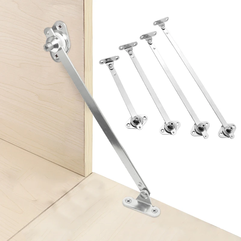 2Pcs Cabinet Door Support Rod Lower Door Lift Support Furniture Cabinet Door Kitchen Cupboard Hinges Cupboard Bracket Fitting