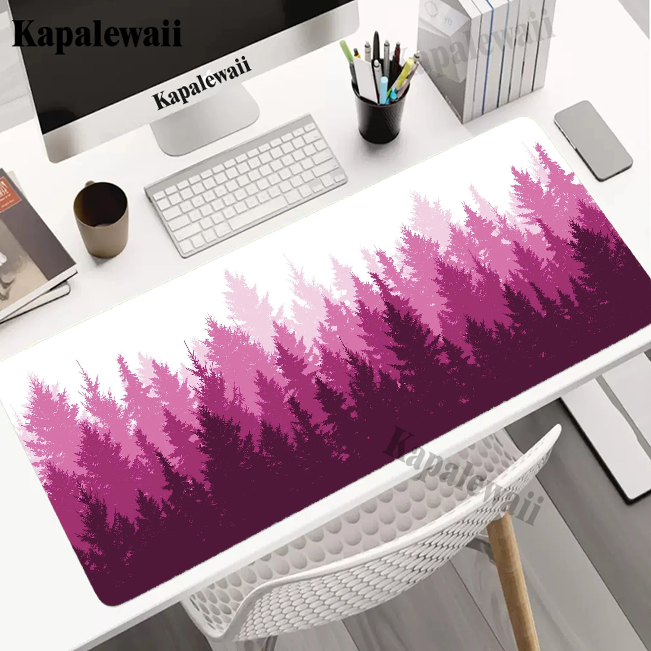 Firewatch Mouse Pad Gaming Setup Accessories Mousepad Notebook Office XXL Desk Mat Locking Edge Mouse Pads Non-slip Keyboard Mat