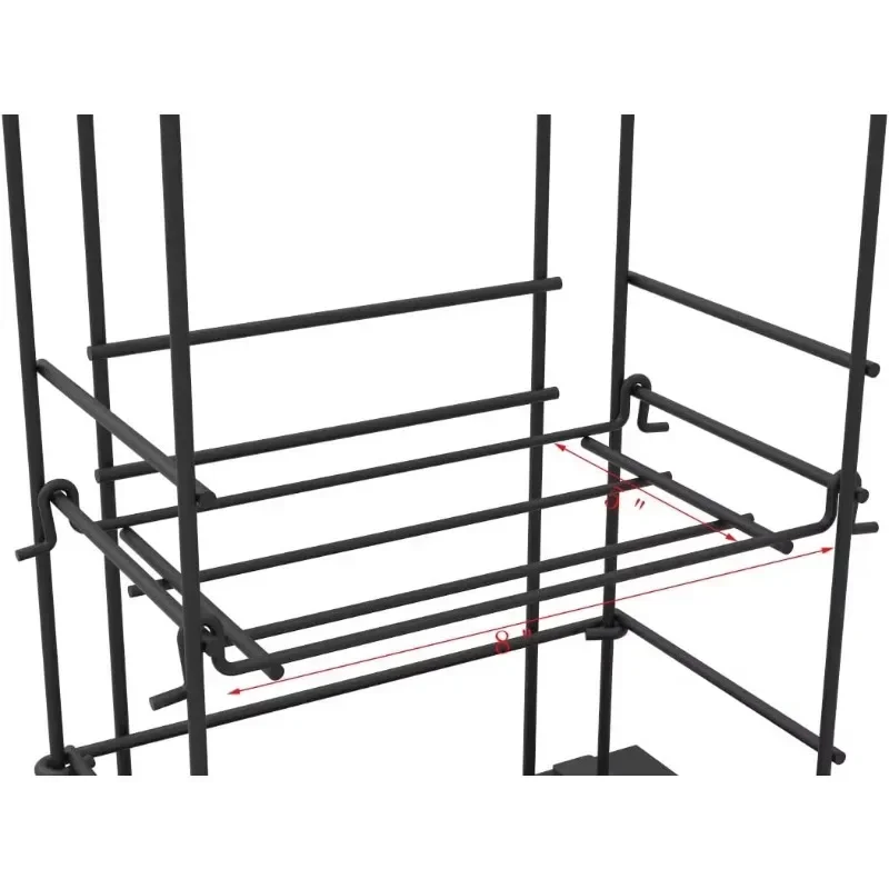 Cd Tower Media Rack Dvd Organizer Video Game Blu Ray Storage Holds One Hundred Seventy Six Single Cds