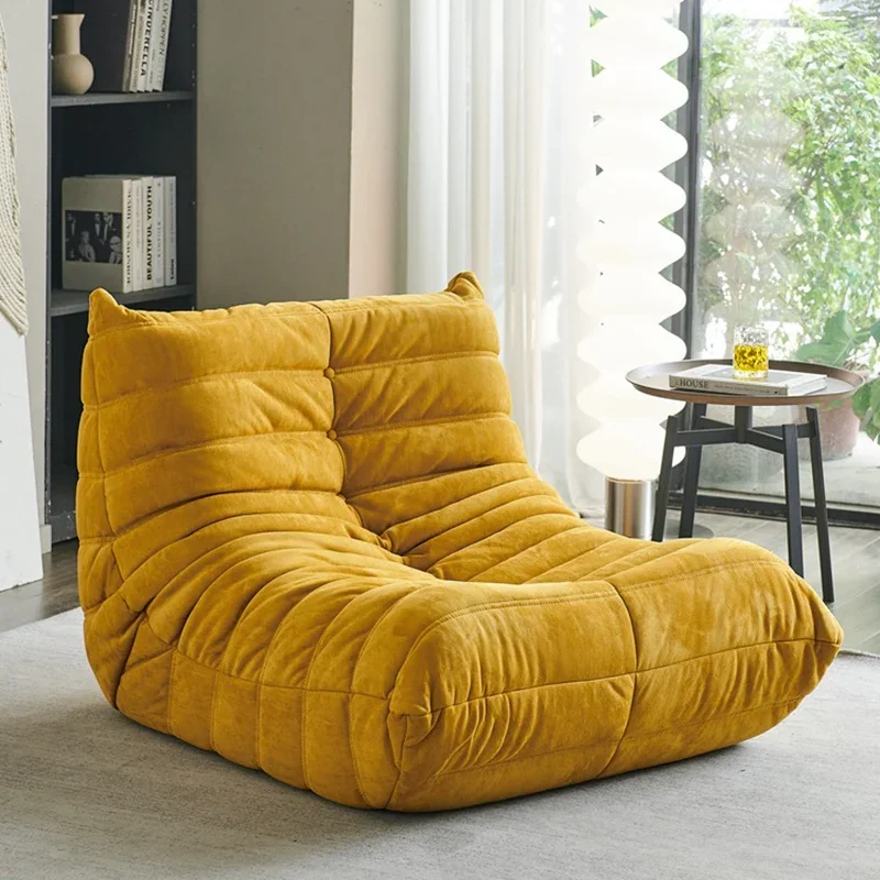

Nordic Bedroom Lazy Person Caterpillar Sofa Tatami Internet Celebrity Dining Chairs Rotatable Muebles Para Cuarto Room Furniture