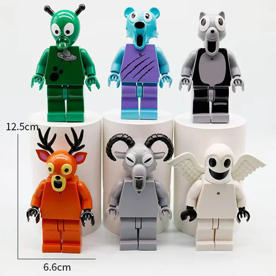 6 قطعة/المجموعة الساخن 99 ليال في الغابة عمل الشكل الغزلان البومة الماعز تمثال سطح المكتب الديكور نموذج الحلي المشجعين هدية الكريسماس #2