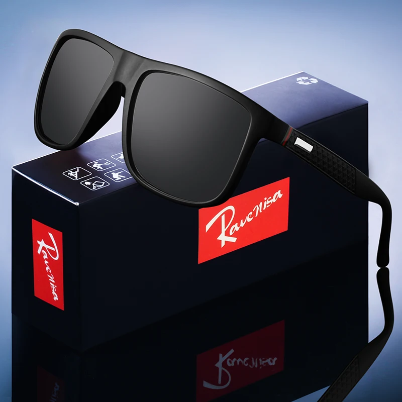 Óculos de Sol Polarizados de Luxo UV400 para Ciclismo, Estilo Vintage, para Homens e Mulheres, Óculos de Moda para Viagem, Direção e Pesca, à Prova de Vento