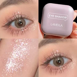 Grey Eyeshadow Palette Matte Shimmer Eye Shadow Base Makeup Earth Blush Contour Powder Single Color Palet Make Up Palette