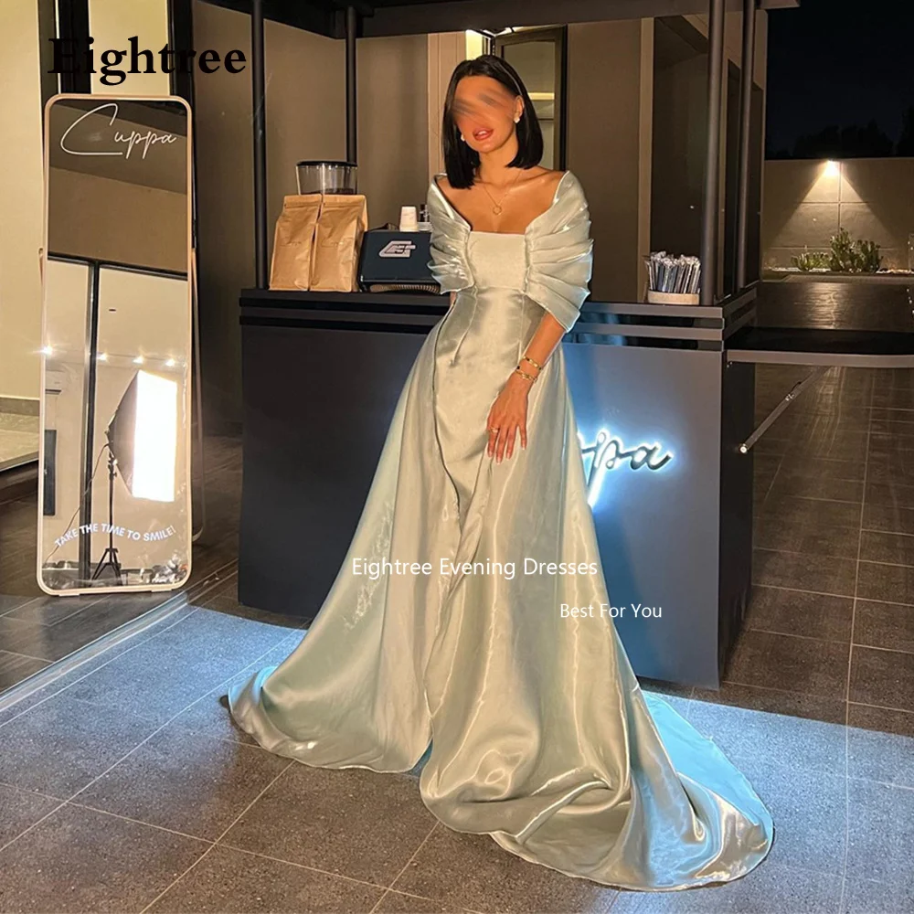 

Eightree Elegant Arab Saudi Evening Dresses Off The Shoulder Mermaid Satin Formal Occasion Dresses Dresses For Women 2023