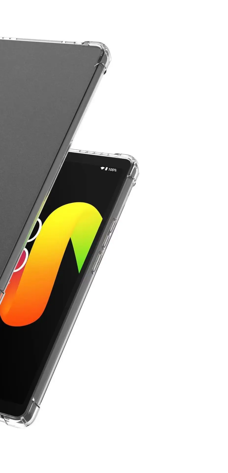 

Transparent TPU Case for TCL TAB 8 Gen 2 8.7" Shockproof Anti-Fall 4 Corner Airbag Cushion Back Cover Tablet Accessories