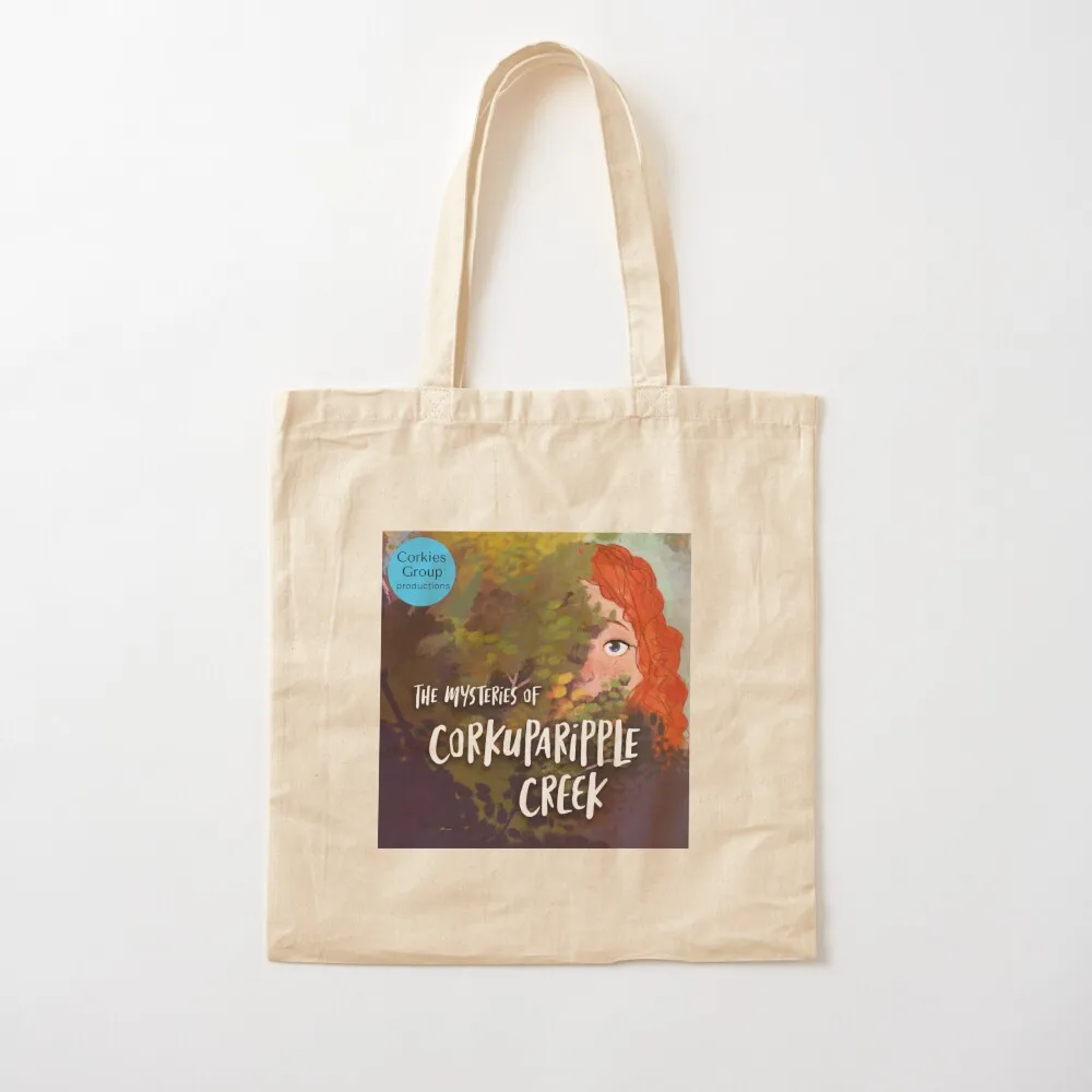 the Mysteries of Corkuparipple Creek Tote Bag