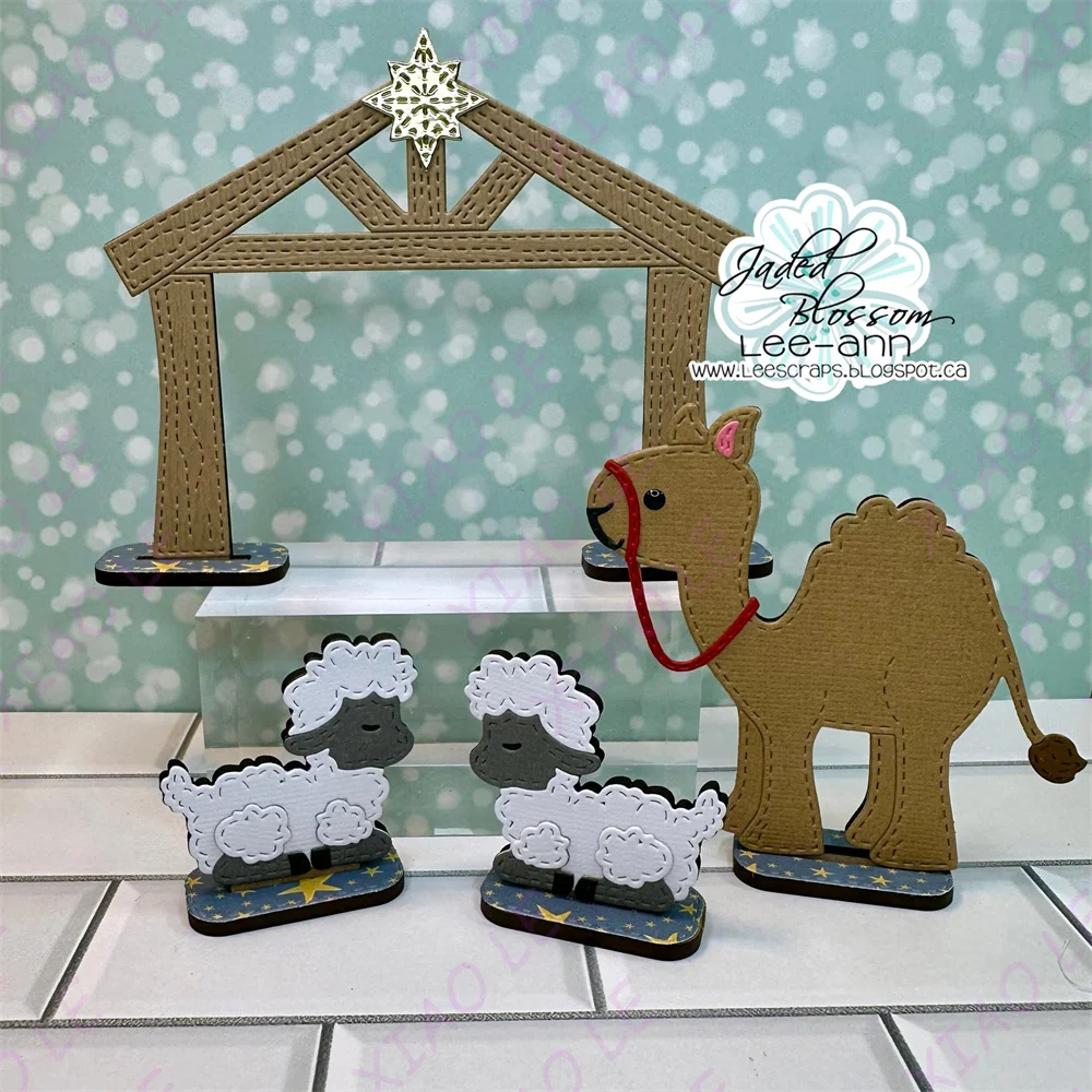 Nativity Add Ons Gnome Dies Craft New Metal Cutting Dies For DIY Scrapbooking Photo Cutting Die Paper Cards Embossing Decorative