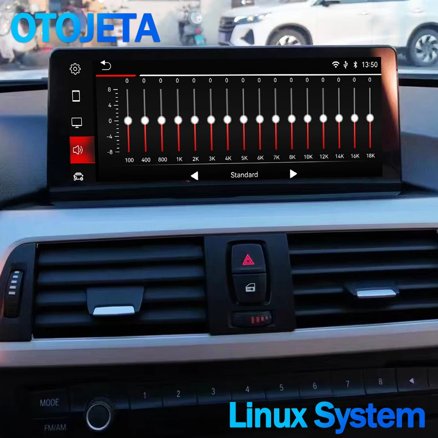 10.25inch Screen For BMW X1 X2 X3 CIC 2006 - 2016 2017 Car Video Vi Link Recorder Multimedia Carplay Android Auto Carplay Linux