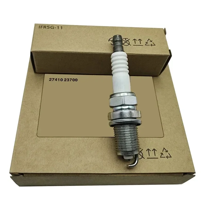 

4/6 шт. иридиевая свеча зажигания 27410-23700 IFR5G-11 для Hyundai Azera Tucson Elantra Sonata Santa Fe Coupe ix55 XG Kia Borrage