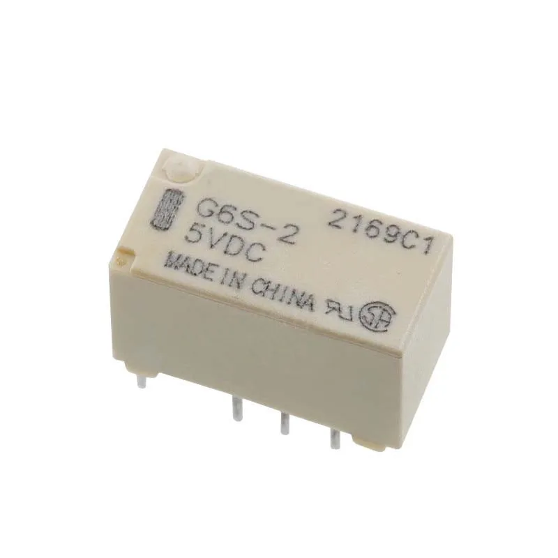 NEW Relays 10PCS G6S-2-3VDC G6S-2-5VDC G6S-2-12VDC G6S-2-24VDC DC 3V 5V 12V 24V Relay 8Pin 24VDC