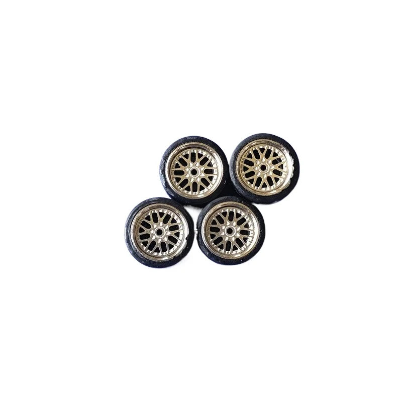 For 1:64 Alloy Trolley Modified Wheel Hub DIY Wheel Hub Diameter 10mm