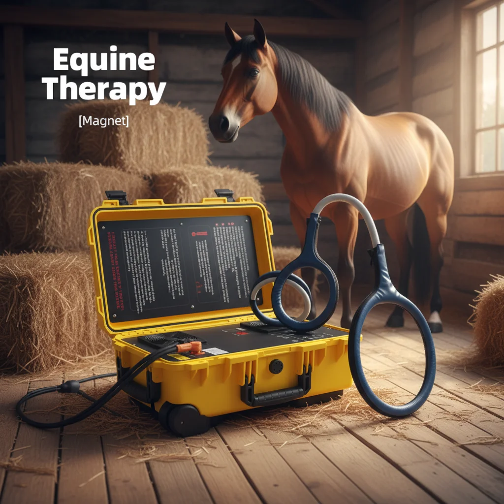 

New Design 2 in1 Horse Magnetic Physical Shockwave Therapy Machine Sport Injury Recovery Human Joint Pain Device