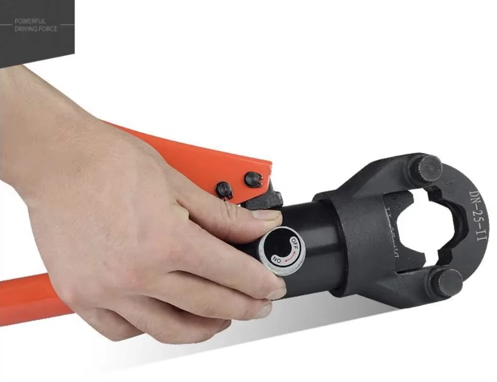 handheld hydraulic crimping tool KB-1525 caliper pliers crimping pliers stainless steel pipe pliers