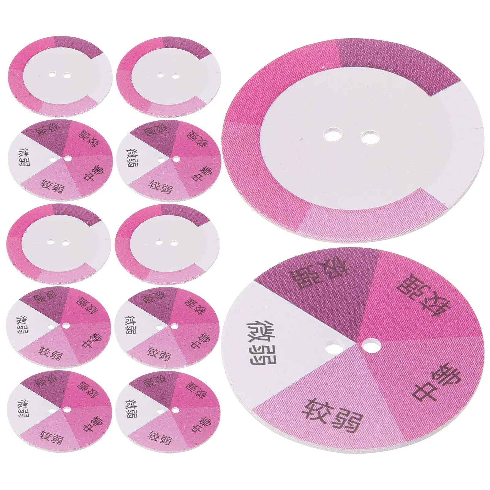 

20 Pcs UV Testing Cards for Sun Protection Clothing Lightweight Portable Outdoor Activities UV Detection Sheets Easy Use