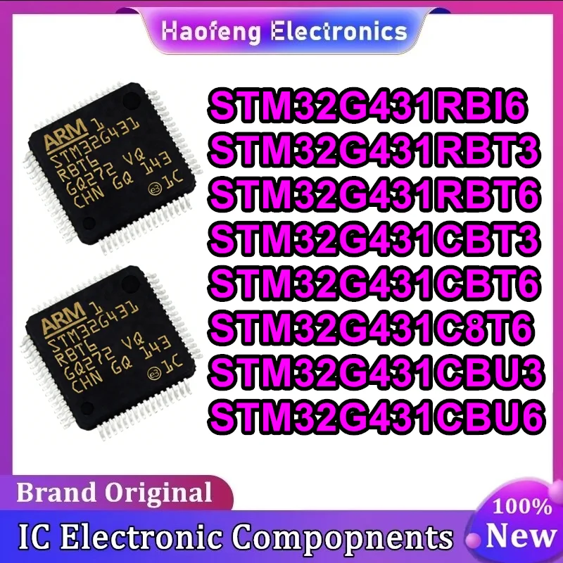 STM32G431RBI6 STM32G431RBT3 STM32G431RBT6 STM32G431CBT3 STM32G431CBT6 STM32G431C8T6 STM32G431CBU3 STM32G431CBU6